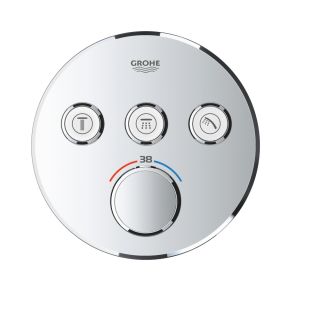Термостат для душа Grohe Grohtherm SmartControl 29121000Gr на три потребителя хром