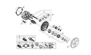 Термостат для душа Grohe Grohtherm SmartControl 29121000Gr на три потребителя хром