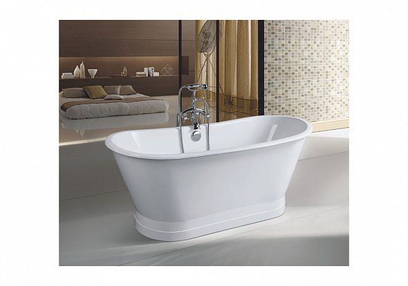 Чугунная ванна Aquanet Sharking SW-1002B 170x68 с белой панелью
