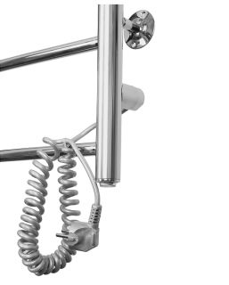 Полотенцесушитель электрический Domoterm Классик DMT 109-4 50x50 EK R хром Полотенцесушитель электрический Domoterm Классик DMT 109-4 50x50 EK R хром