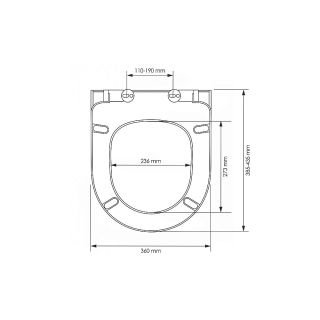 Система инсталляции с унитазом WasserKRAFT Alme 15TLT.010.ME.WM04 с кнопкой смыва