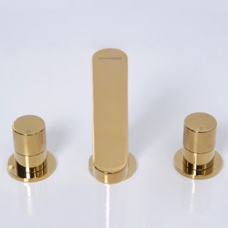 Смеситель для раковины WasserKRAFT Ems 7635 золото