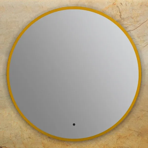 Зеркало с подсветкой ArtMax Sanremo AM-San-770-DS-F-Gold 77 см золото