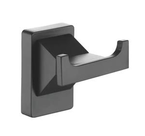 Крючок для ванной комнаты двойной Rose RG1621H чёрный