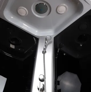 Душевая кабина Niagara Eco E80/40/TN 80x80 см профиль хром стекло тонированное