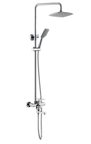 Душевая стойка Haiba HB2402 хром