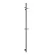 Полотенцесушитель электрический AQUAme AQM3151GM 20x170 см графит матовый