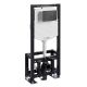 Система инсталляции для унитазов WasserKRAFT Dill 61TLT.010.ME.MB02 с кнопкой смыва