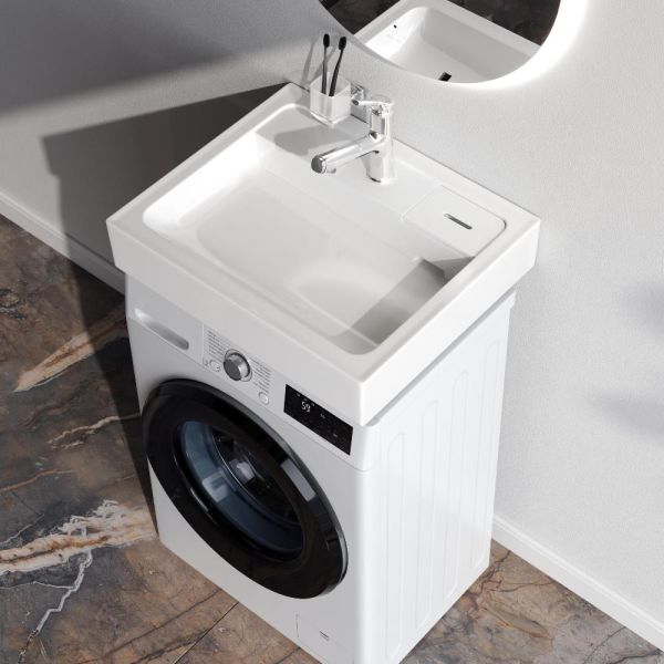 Раковина над стиральной машиной Am.Pm X-Joy M85WCC0601WG050 60 см белый глянец