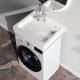 Раковина над стиральной машиной Am.Pm X-Joy M85WCC0601WG050 60 см белый глянец