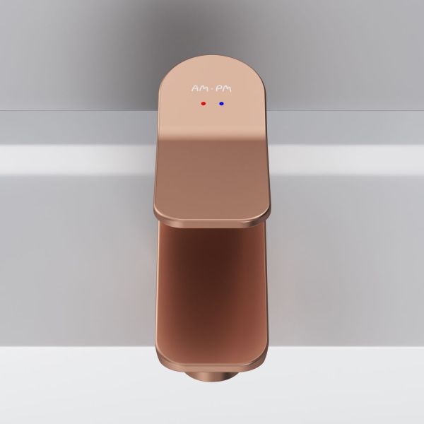 Смеситель для раковины AM.PM  X-Joy F85A02144 розовое золото