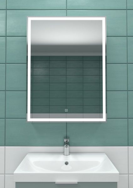 Зеркало-шкаф с подсветкой Art&Max Techno правый 55см белый AM-Tec-550-800-1D-R-DS-F Зеркало-шкаф с подсветкой Art&Max Techno правый 55см белый AM-Tec-550-800-1D-R-DS-F