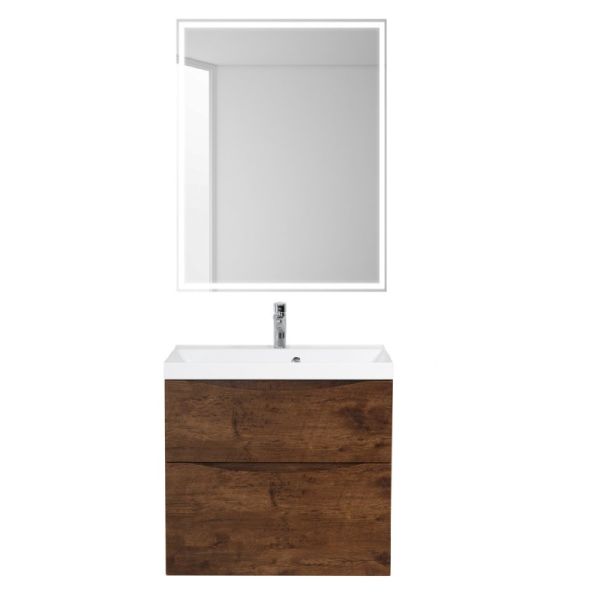 Тумба под раковину BelBagno Marino 60см Rovere Moro MARINO-H60-600-2C-SO-RW-P