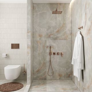 Душевой комплект WasserKRAFT Asphe A7751.288.289.338.329.290.292.291 розовое золото
