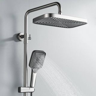 Душевая стойка Rose R1836T пепельный Душевая стойка Rose R1836T пепельный