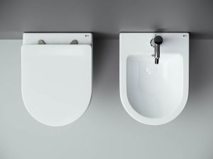 Подвесной унитаз Ceramica Nova Metropol CN4002 безободковый белый