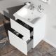 Тумба с раковиной Am.Pm Gem M90-FSX0502WG-WCC0502WG 50 см белый