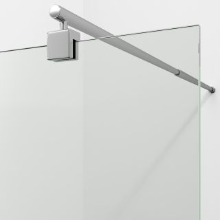 Душевая перегородка WasserKRAFT Rur 30W46 110 см профиль хром стекло прозрачное