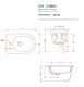 Биде Artceram Chic CHB001 17 00 черное Биде Artceram Chic CHB001 17 00 черное