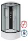 Душевая кабина Niagara NG-6707-14P 80x80см чёрный/прозрачное