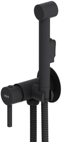 Гигиенический душ со смесителем Dorff Logic чёрный D3075000BL