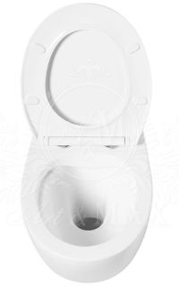 Подвесной унитаз Art&Max Elegant безободковый белый AM9316CHR Подвесной унитаз Art&Max Elegant безободковый белый AM9316CHR