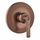 Встраиваемый смеситель Swedbe Terracotta Art 2522 с подключением на один выход бронза