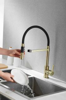 Смеситель для кухни Rose R133Q бронза Смеситель для кухни Rose R133Q бронза