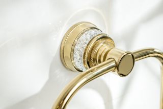 Полотенцедержатель Boheme Aura 10245-G золото