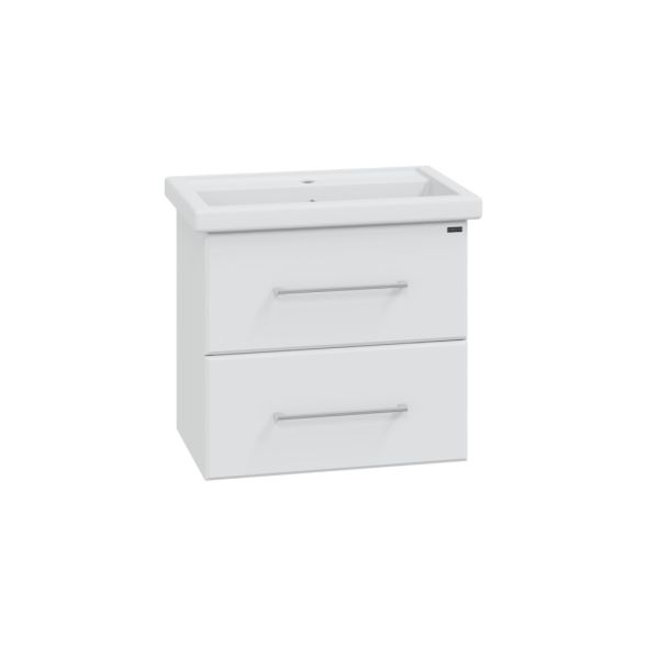 Подвесная тумба под раковину Санта Омега 207045 60 см белый