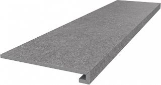 Ступень Kerama Marazzi DL501220R\GCF клееная Роверелла пепельный 33x119.5x0,9