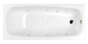 Гидромассажная ванна Whitecross Layla 0102.170075.100.RELAX.BR 170x75см Relax бронза