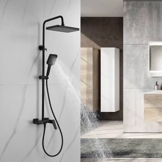 Душевая стойка Shevanik S4226H чёрный Душевая стойка Shevanik S4226H чёрный