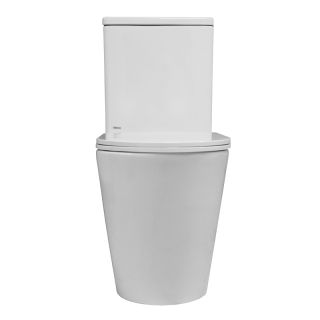 Унитаз-моноблок Azario Eagle AZ-80673 безободковый торнадо белый