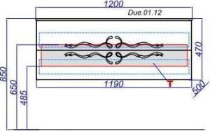 Подвесная тумба под раковину Clarberg Due Amanti DUE0112W 120см белый