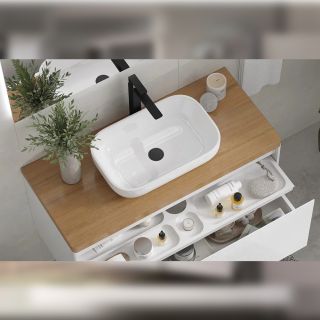 Столешница Velvex Klaufs 1000 без отверстий, Invisible Line Столешница Velvex Klaufs 1000 без отверстий, Invisible Line