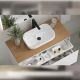 Столешница Velvex Klaufs 1000 без отверстий, Invisible Line Столешница Velvex Klaufs 1000 без отверстий, Invisible Line