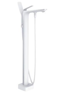 Напольный смеситель для ванны Rose R1322F белый/хром Напольный смеситель для ванны Rose R1322F белый/хром