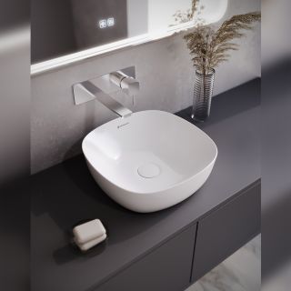 Раковина чаша Terminus Классик 02RN37x37x11W 37 см белый