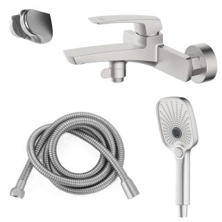 Смеситель для ванны Azario Conda AZ-K3011BN сатин