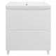 Тумба с раковиной Azario Lotos CS00081983 60 см белый глянец
