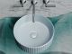 Раковина Ceramicanova Элемент (Element) CN6057MHL 36 см серо-голубой матовый