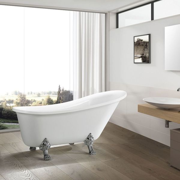 Акриловая ванна Swedbe Vita 8819CH 175x76см белый