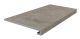 Ступень Kerama Marazzi KM8080G0021RGCF клееная фронтальная Портленд бежевый тёмный матовый обрезной 33x80x0,9