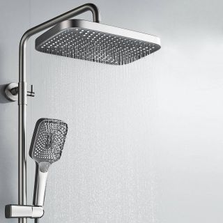 Душевая стойка Rose R1836T пепельный Душевая стойка Rose R1836T пепельный