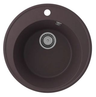 Кухонная мойка Ulgran Quartz Nora 485-06 трюфель Кухонная мойка Ulgran Quartz Nora 485-06 трюфель