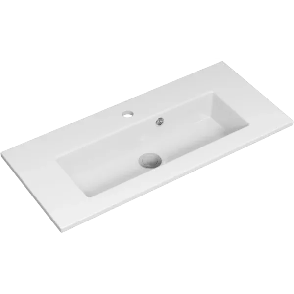 Раковина накладная Brevita Avila 80 B-AVI080-01 белый