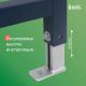 Комплект унитаз с инсталляцией IDDIS Бэйсик (Basic) BASC020i73 клавиша смыва чёрная