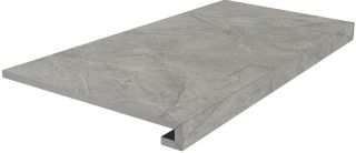 Ступень Kerama Marazzi SG850490R\GCF клеёная Риальто дымчатый матовый 33x80x0,9