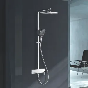 Душевая стойка Rose R1036 хром